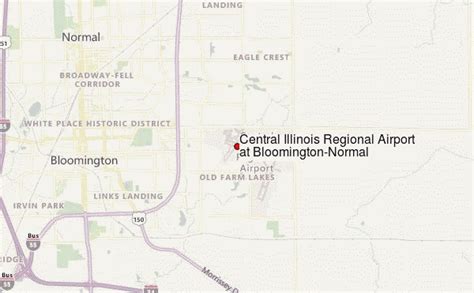 Central Illinois Regional Airport at Bloomington-Normal Location Guide