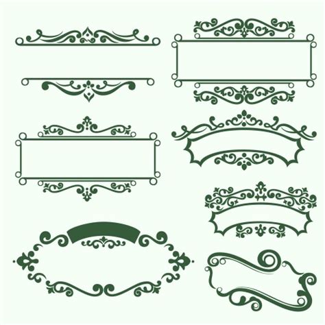 Russian Style Black Ornamental Decorative Frame Vector Image