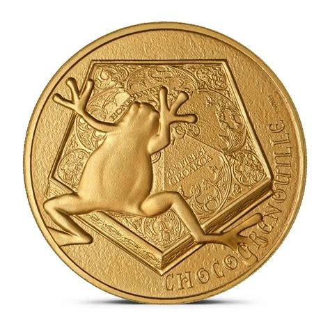 HARRY POTTER MINI MÉDAILLE CHOCOGRENOUILLE PIÈCES DE LA FRANCE 2022