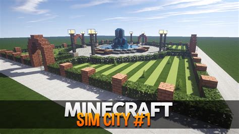 Minecraft Simcity A Cidade Moderna Youtube