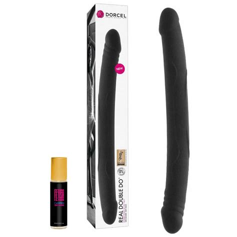 Dildo Dwustronne Silikonowe D Ugie Cm Gi Tkie Gratis Feromony