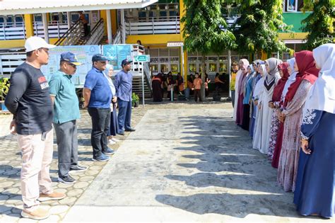 Puluhan Ribu Siswa Di Aceh Besar Ikuti Aksi 1 Jam Pungut Sampah