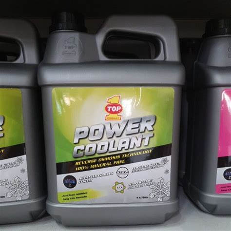 Jual Top 1 Power Coolant 4 Liter Anti Rust Long Life Formula Shopee