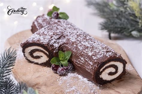 No Bake Chocolate Biscuit B Che De No L Yule Log