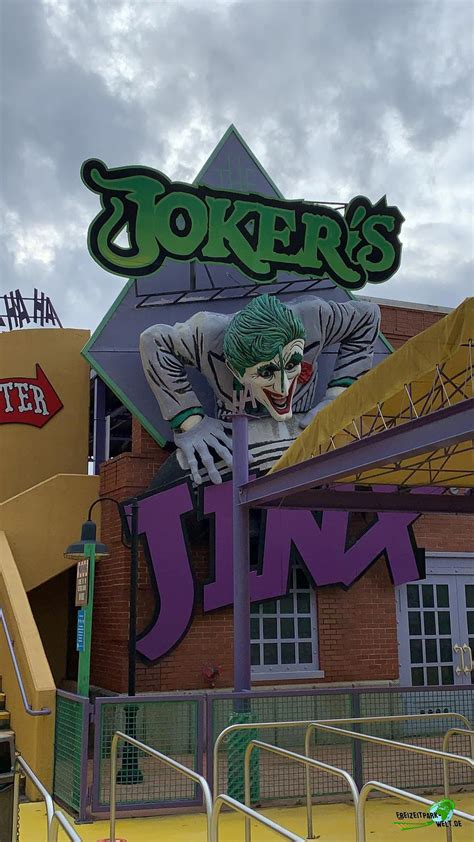 Joker S Jinx Six Flags America Freizeitpark Welt De