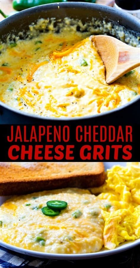 Jalapeno Cheddar Cheese Grits - Spicy Southern Kitchen