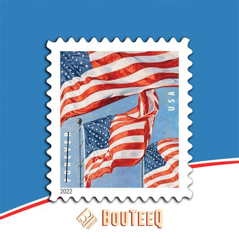 Us Flag Stamps Bouteeq