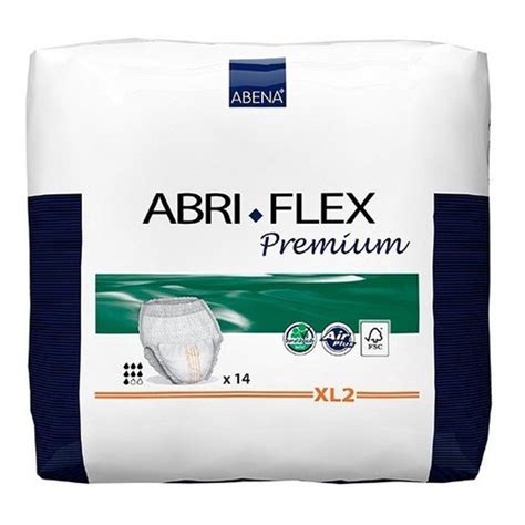 Fralda Geriátrica Abena Abri flex Premium Xl2 c 14 Unidades Submarino