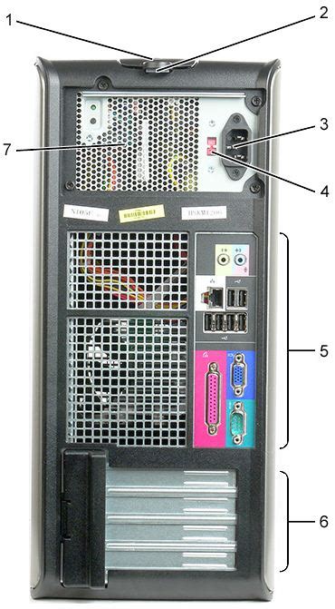 Dell Optiplex 360 Visual Guide To Your Computer Dell Us