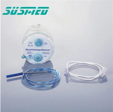 Medical Disposable Closed Negative Pressure Wound Drainage Reservoir