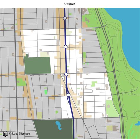 Chicago Cityscape - Map of building projects, properties, and ...