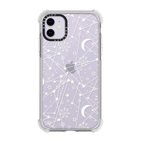 Sun Moon Stars White Galaxy CASETiFY Black Iphone Cases Iphone