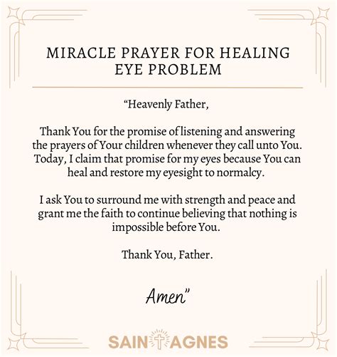 7 Prayers For Healing Of The Eyes Healing Eyesight