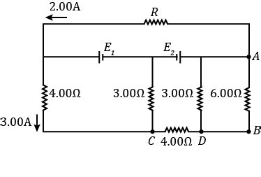 In The Circuit The Cell E And E Have Emf S Of V And V And Internal