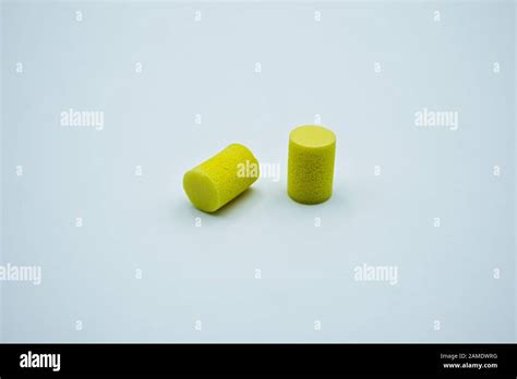 Ear Plugs Isolated On White Background Stock Photo Alamy