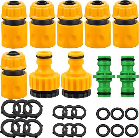 Garden Hose Connectors Hose Fittings Set For Join Water Hose Pipe Tube