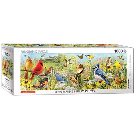 Comprar Puzzle Eurographics Panoramico Piezas Jard N De P Jaros