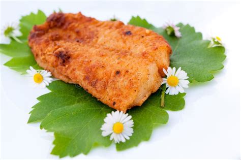 Poisson Chat Frit Photo Stock Image Du Croustillant