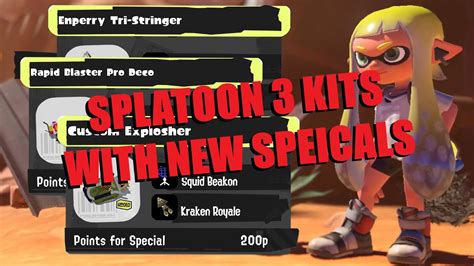 5 New Weapon Kit Ideas With The New Specials Kraken Royale Super