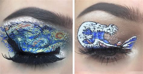 Makeup Artist Stefania Transforms Eyelids Into Works of Art