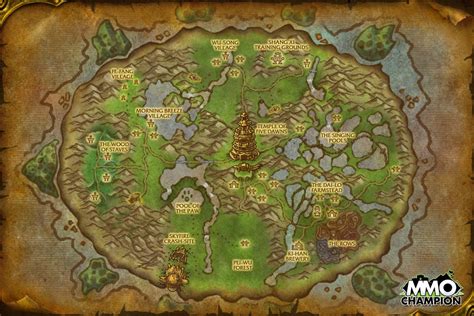 World Of Warcraft Mapa E Iconos Nuevos