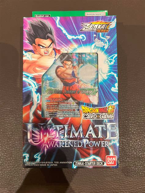 Dragon Ball Super Card Game Ultimate Awakened Power Deck Sealed