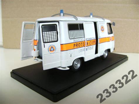 Peugeot J Ambulance Protection Civile Eligor