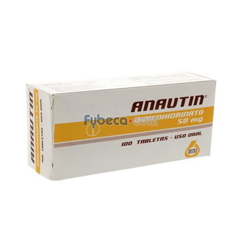 Anautin 50 Mg Unidad Fybeca