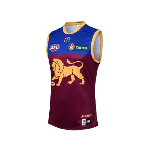 Buy 2024 Brisbane Lions AFL Home Guernsey Youth Your Jersey