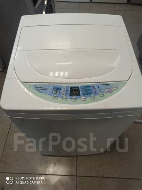 Стиральная машина daewoo, б/у, в наличии. Цена: 7 500₽ во Владивостоке