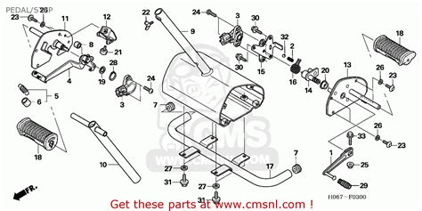 24701H06000 Pedal Gear Change Honda Buy The 24701 H06 000 At CMSNL