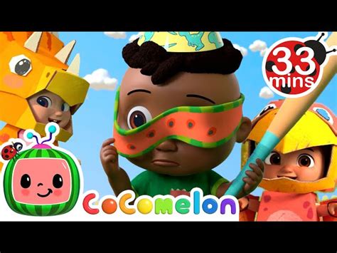 Cody S Dino Birthday Party Cocomelon It S Cody Time Cocomelon