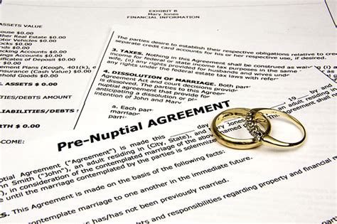 What Should Be On A Prenuptual Agreement Checklist