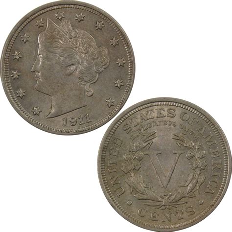 1911 Nickel Value Are No Mint Mark Worth Money