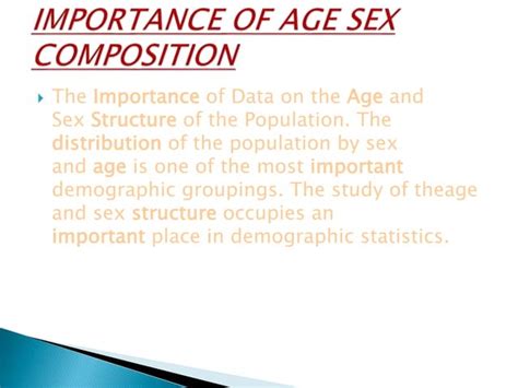 Age Sex Composition Pptx