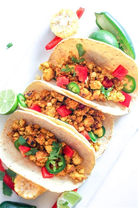 Tofu Scramble Breakfast Tacos Recipe Quick And Easy Breakfast