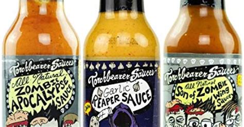 Torchbearer Sauces Hot Sauce Bundle Set Oz Each Zombie