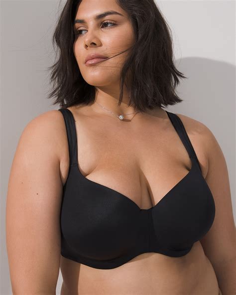 Soma Stunning Support Smooth Balconette Bra In Black ModeSens