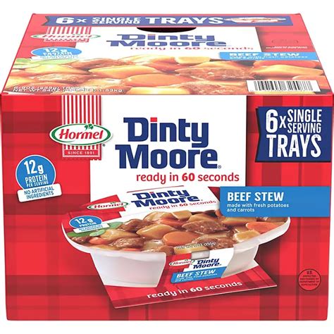 Hormel Compleats Dinty Moore Beef Stew 9 Oz 6 Pk Sams Club