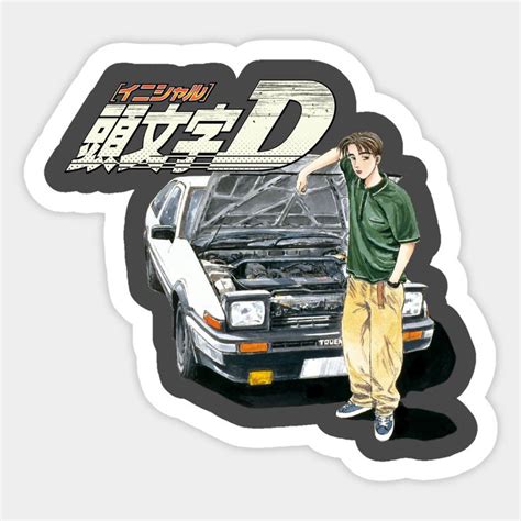 Initial D By Pinkies Initial D Initial D Car Anime Stickers