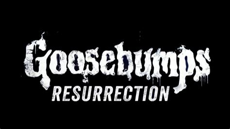 Goosebumps Resurrection Teaser Poster Closer Look YouTube