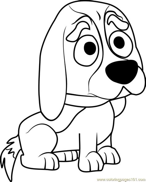 Pound Puppies Millard Coloring Page for Kids - Free Pound Puppies ...