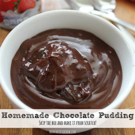 How To Make Homemade Chocolate Pudding Artofit