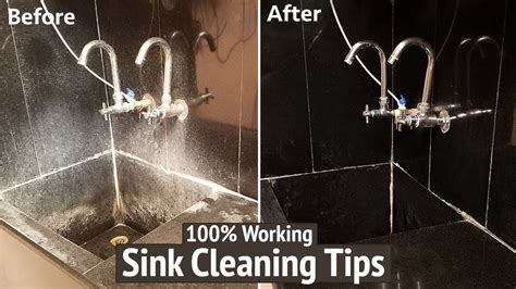 How To Clean Your Kitchen Sink How To Clean Sink With Baking Soda And