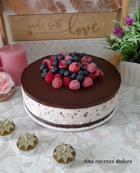 Tarta Stracciatella Sin Horno Ana Recetas Dulces