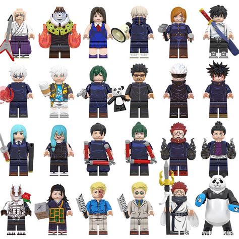 Jujutsu Kaisen Feiti O De Luta Contra Blocos De Constru O Minifigure