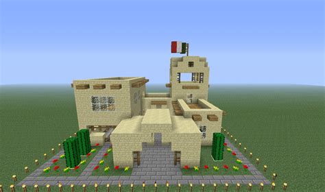 Mexican Style House Minecraft Project