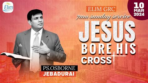 Am Special Sunday Servicelive Pas Osborne Jebadurai Elim