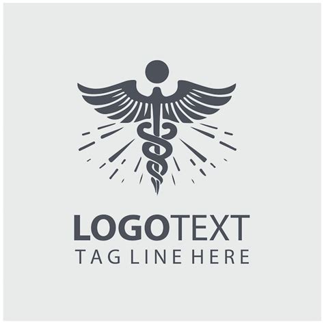 Premium Vector Caduceus Logo Vector Illustrations