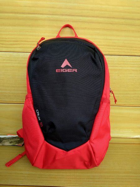 Jual Tas Ransel Eiger Crux Basic Daypack Red Di Lapak Tapal